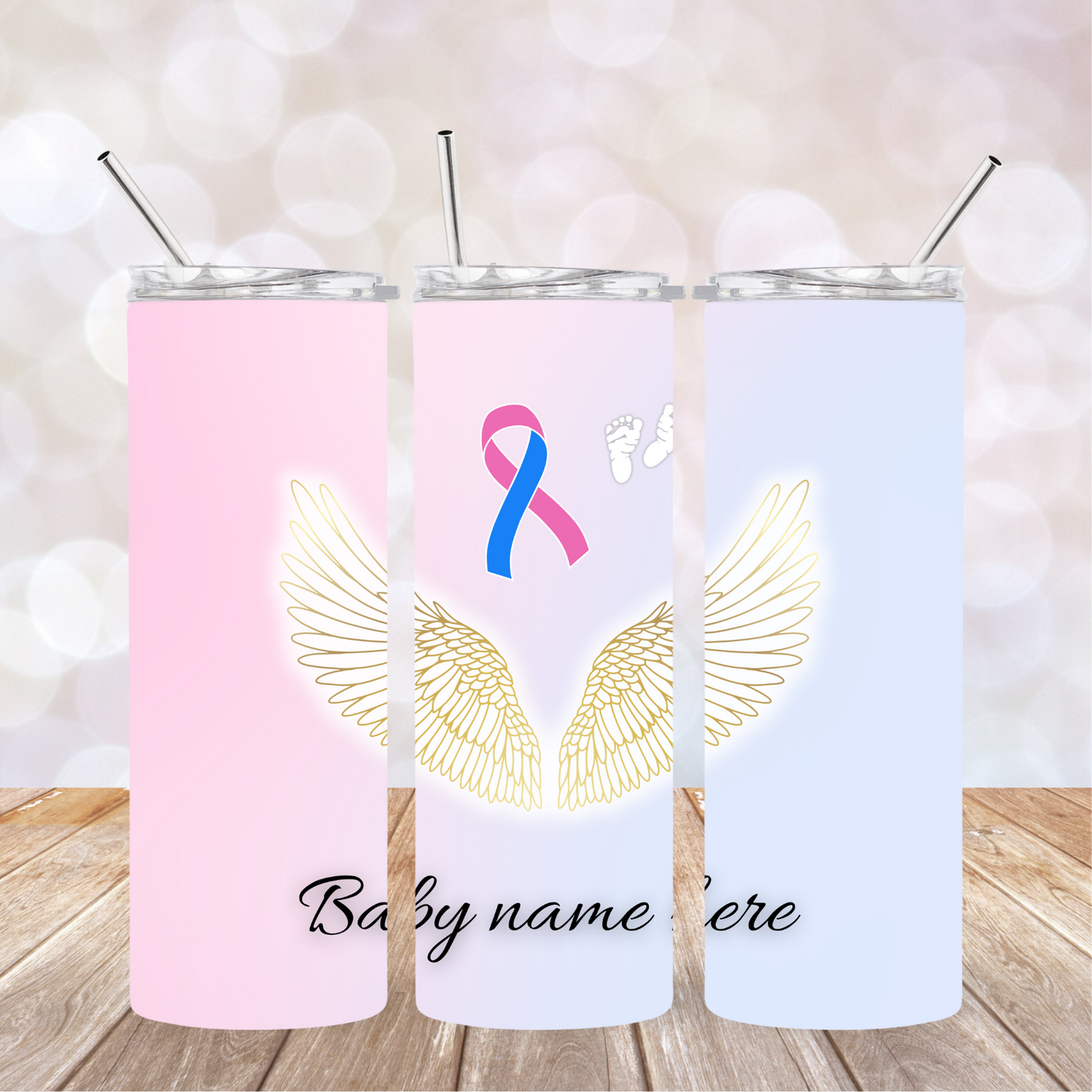 Infant Loss Awareness with Baby Name