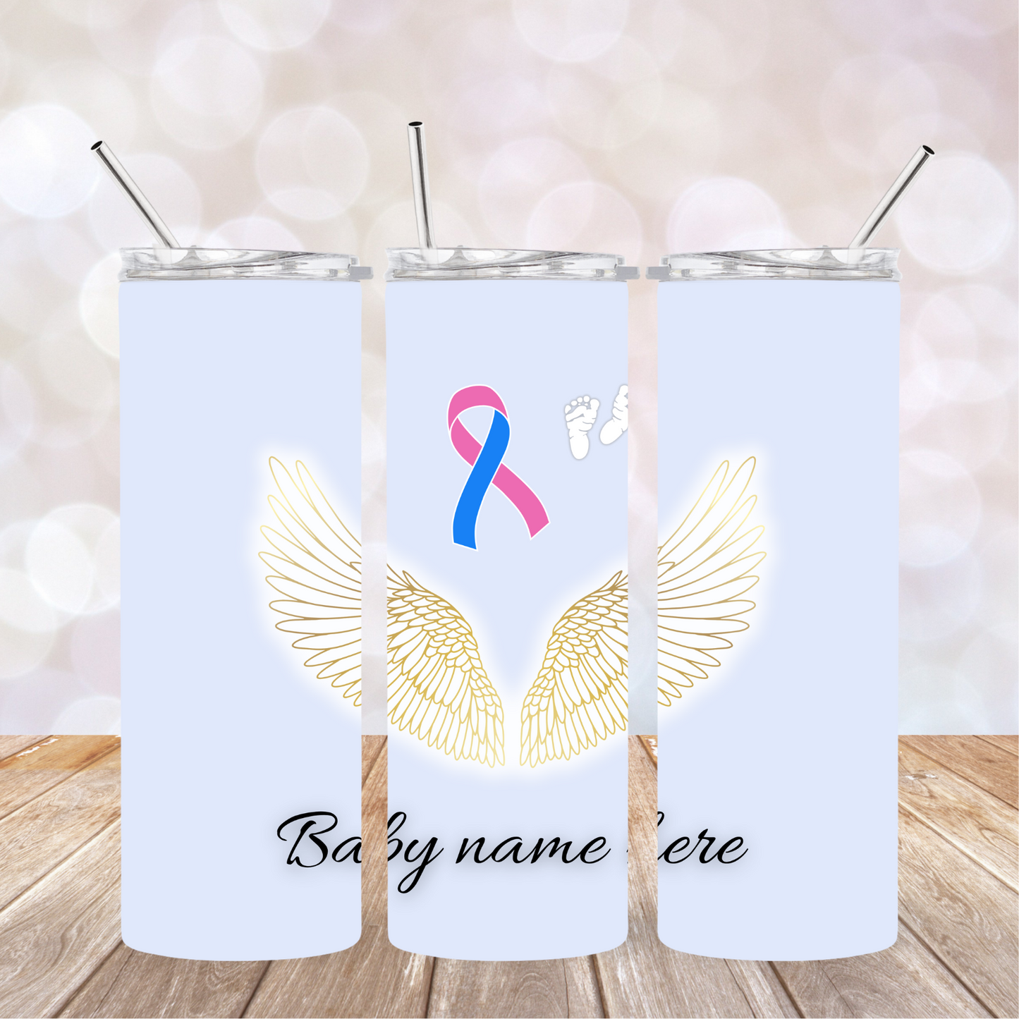 Infant Loss Awareness with Baby Name